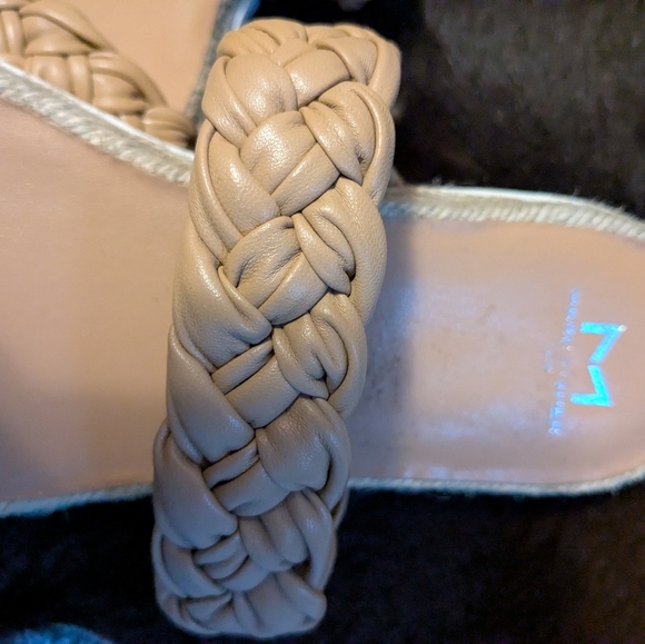 MARC FISHER JAIMEE ESPADRILLE SLIDE SANDAL - Picture 9 of 10